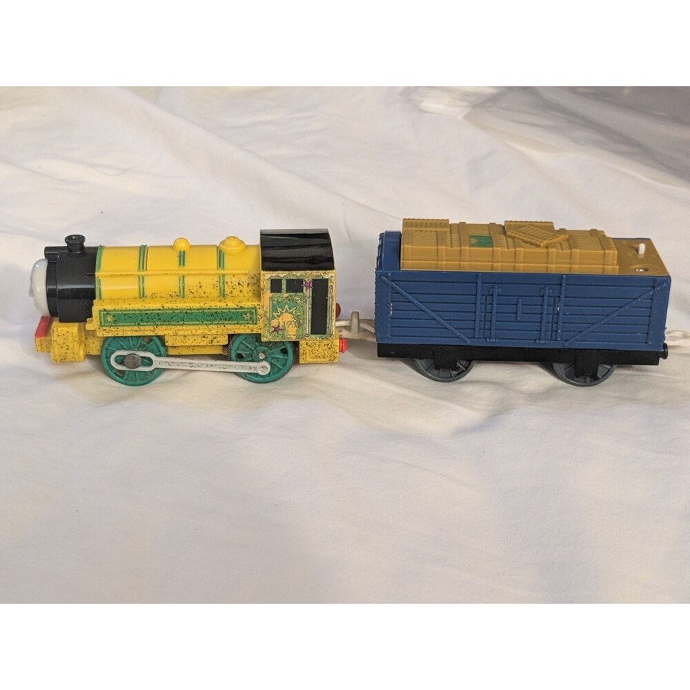 Thomas Trackmaster Talking Victor's Big Splash Motorized Train & Car Working!